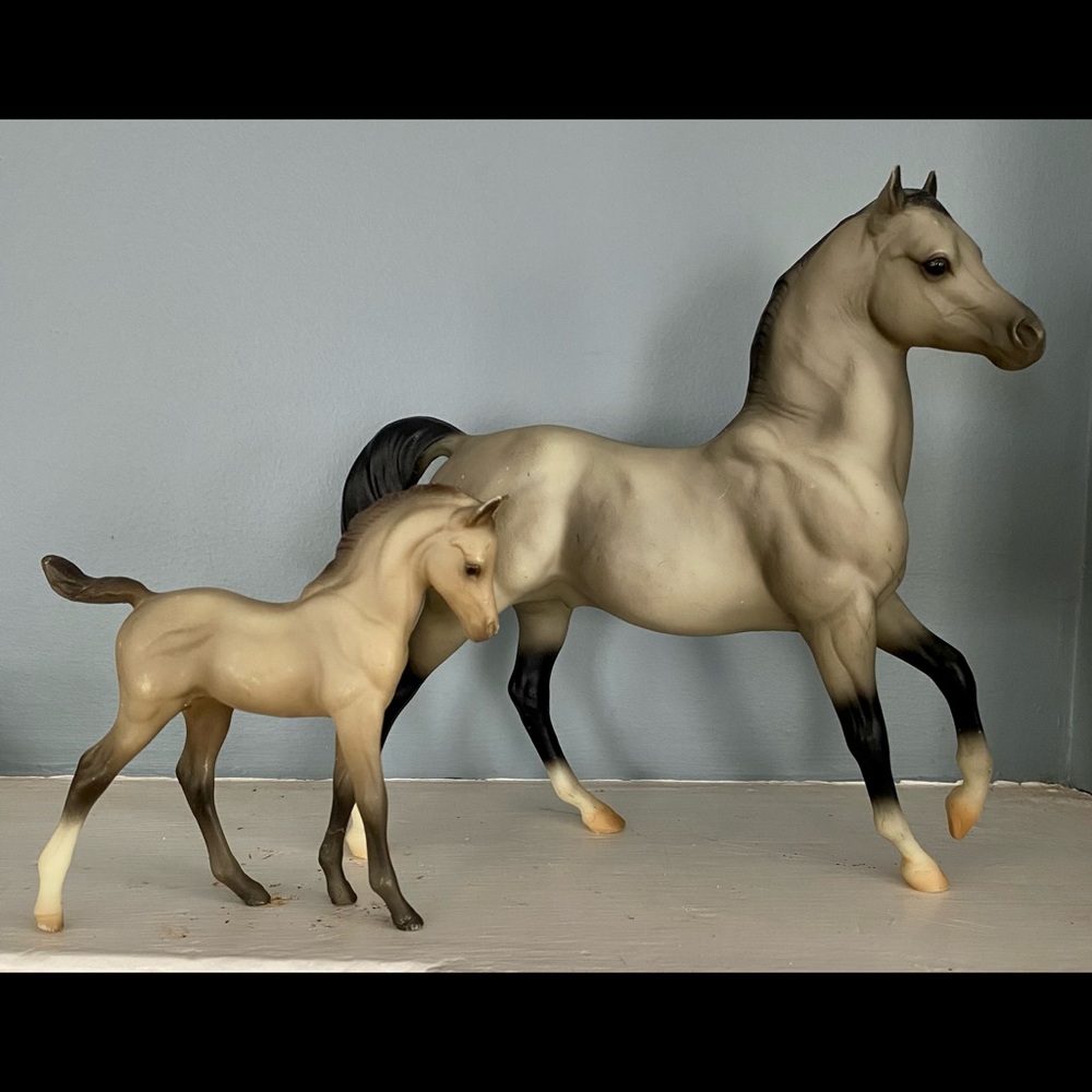 Breyer Horses Buckskin Mare & Foal